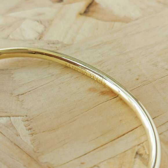 NEW Kendra Scott Davie Cobalt Howlite Cuff Bracelet Gold - Picture 2 of 3